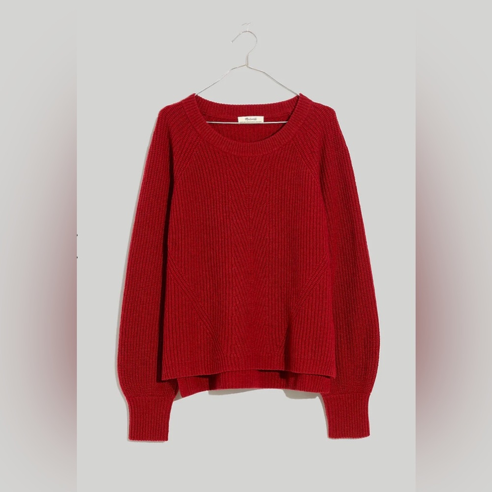 Madewell - (Re)sourced Cashmere Fisherman Sweater